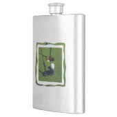 Flasque Golf Putting The Green, Classique Hip Flask (Gauche)