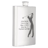 Flasque Golf Trou-dans-un la commémoration personnalisable (Droite)