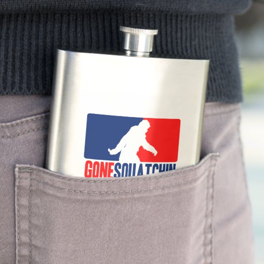 Flasque Gone Squatching Style Ligue (En situation)