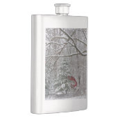 Flasque Grange rouge neigeuse (Droite)