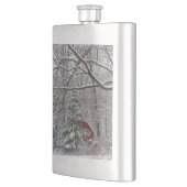 Flasque Grange rouge neigeuse (Gauche)