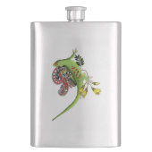 Flasque Green Gecko Tribal Purple (devant)