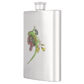 Flasque Green Gecko Tribal Purple (Gauche)