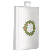 Flasque Green Holly et Red Berries (Droite)