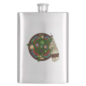 Flasque Grenouille folle amérindienne (devant)