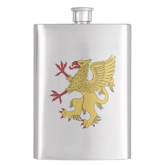 Flasque Griffin Rampant Ou (devant)