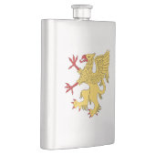 Flasque Griffin Rampant Ou (Droite)
