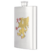 Flasque Griffin Rampant Ou (Gauche)