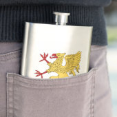 Flasque Griffin Rampant Ou (En situation)