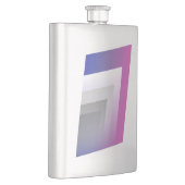 Flasque gris bleu Fuchsia (Droite)