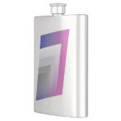 Flasque gris bleu Fuchsia (Gauche)