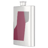 Flasque Gris rose et blanc (Gauche)