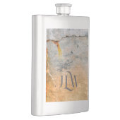 Flasque Gris rouillé Gris urbain Grunge élégant (Droite)