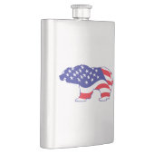 Flasque Grizzly patriotique (Droite)