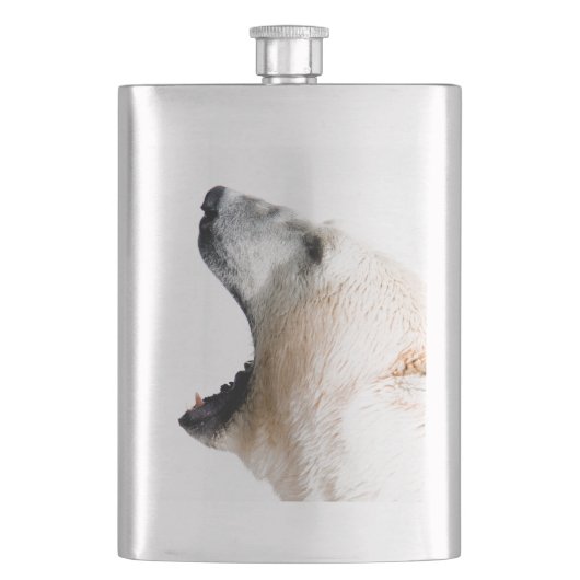 Flasque Grondement d'ours blanc (devant)
