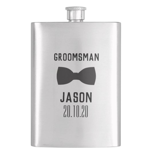 Flasque Groomsmen Wedding Party Cadeau  (devant)