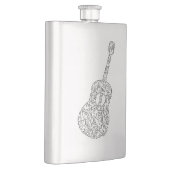 Flasque GUITARE par MINIFACES (Droite)