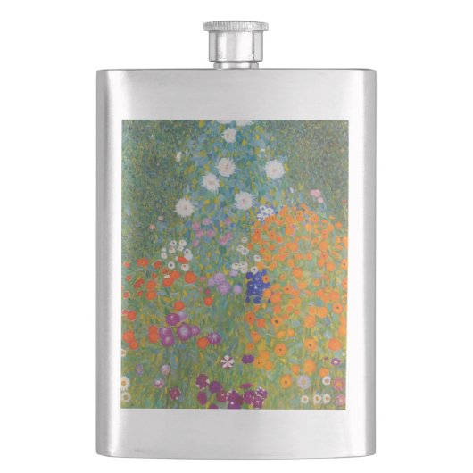Flasque Gustav Klimt Fleur Jardin Cottage Nature (devant)