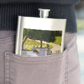 Flasque Gustave Caillebotte - Les Orangers (En situation)