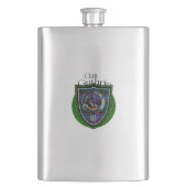 Flasque Guthrie Scottish Clan Tartan & Crest (devant)