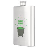 Flasque Halloween Cauldron et Bubbling Green Brew (Gauche)