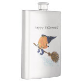 Flasque Halloween Flask Sorcière Citrouille Flying Broom (Droite)
