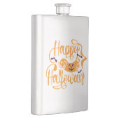 Flasque Happy Halloween chauves-souris Jack-o'-lantern (Droite)