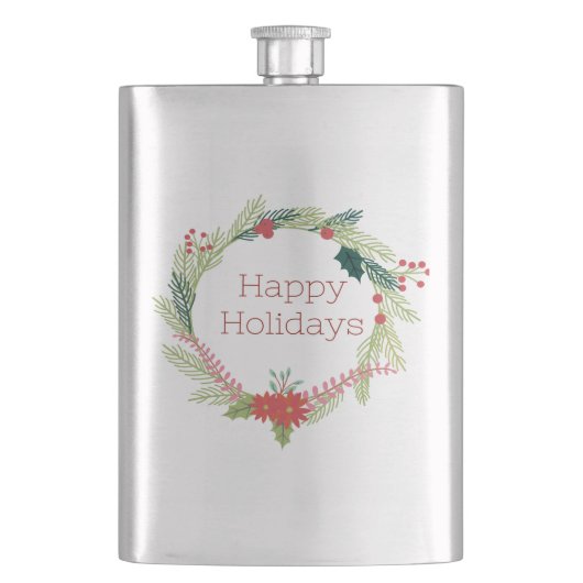 Flasque Happy Holidays (devant)