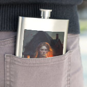 Flasque Haunting house (En situation)