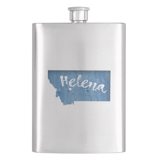 Flasque Helena Montana Wood Grain (devant)