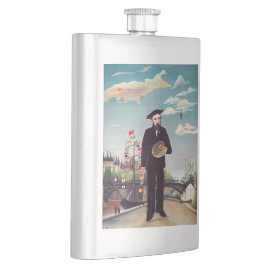 Flasque Henri Rousseau - Mon portrait-Paysage (Droite)