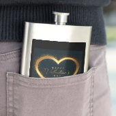 FLASQUE HEUREUSE SAINTE-VALENTIN ! (En situation)