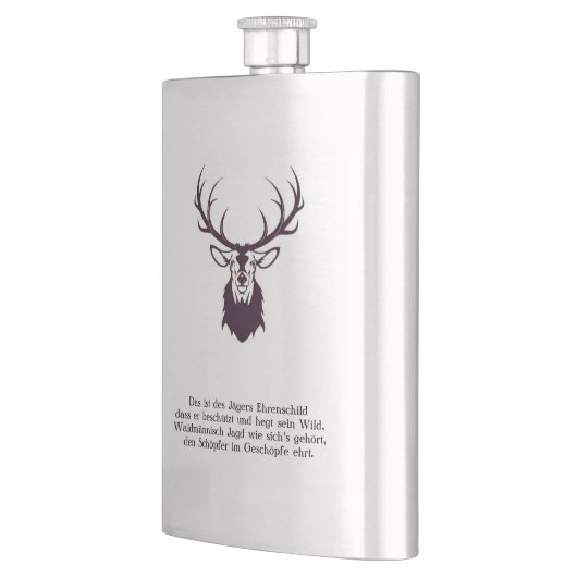 Flasque "Hip flask deer" (Gauche)