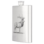 Flasque Hip flask with Deer (Gauche)