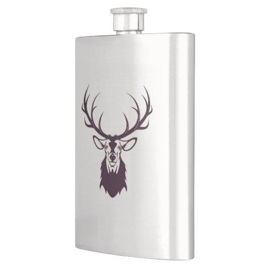 Flasque Hip flask with deer (Gauche)
