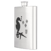 Flasque Hippocampe Monogramme (Gauche)
