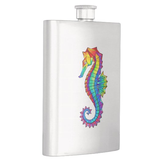 Flasque Hippocampe polygonal arc-en-ciel (Droite)