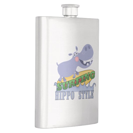 Flasque Hippopotame de surfer (Droite)