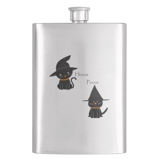 Flasque Hocus Pocus Chats noirs (devant)