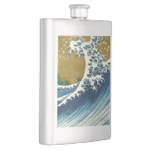 Flasque Hokusai Big Wave Japon Art japonais (Droite)