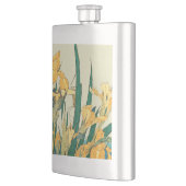 Flasque Hokusai grasshopper et iris Japon (Gauche)