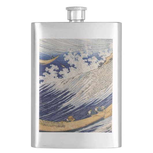 Flasque Hokusai Ocean Waves Sea Boats (devant)