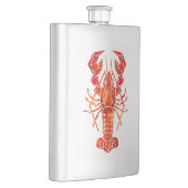 Flasque Homard polygonal rouge (Droite)