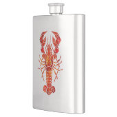 Flasque Homard polygonal rouge (Gauche)