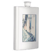 Flasque Honganji Temple Vista du Mont Fuji Bois japonais (Droite)