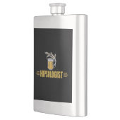 Flasque Hopsologue de bière drôle (Gauche)