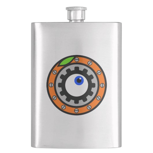 Flasque https://www.zazzle.com/collections/clockwork_orang (devant)