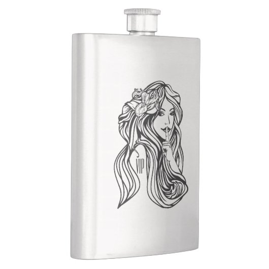 Flasque Hush Monogramme (Droite)