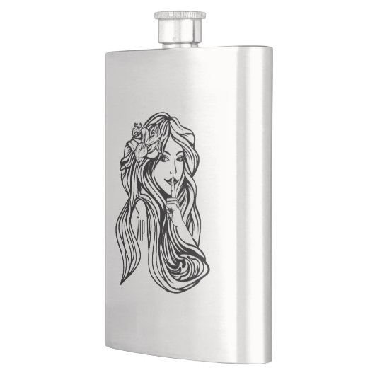 Flasque Hush Monogramme (Gauche)