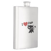 Flasque I love cats (Droite)